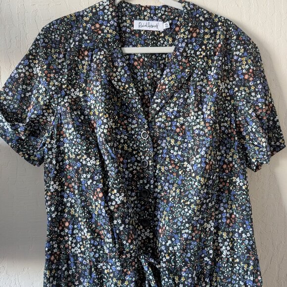 Rachel Antonoff Matthew Jumpsuit in Black Flower -- NWOT - Picture 3 of 4